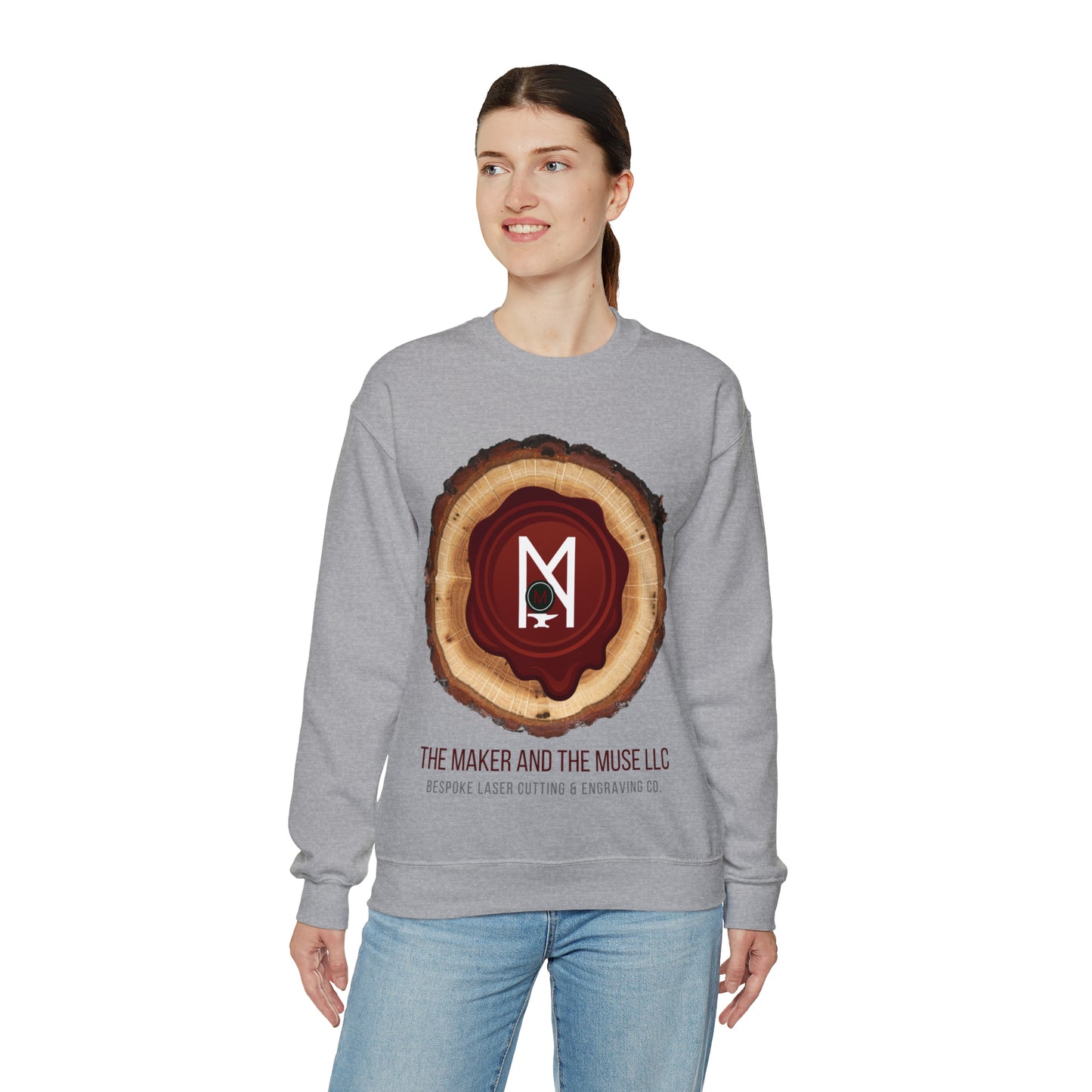 The Maker and the Muse  | Crewneck Sweatshirt