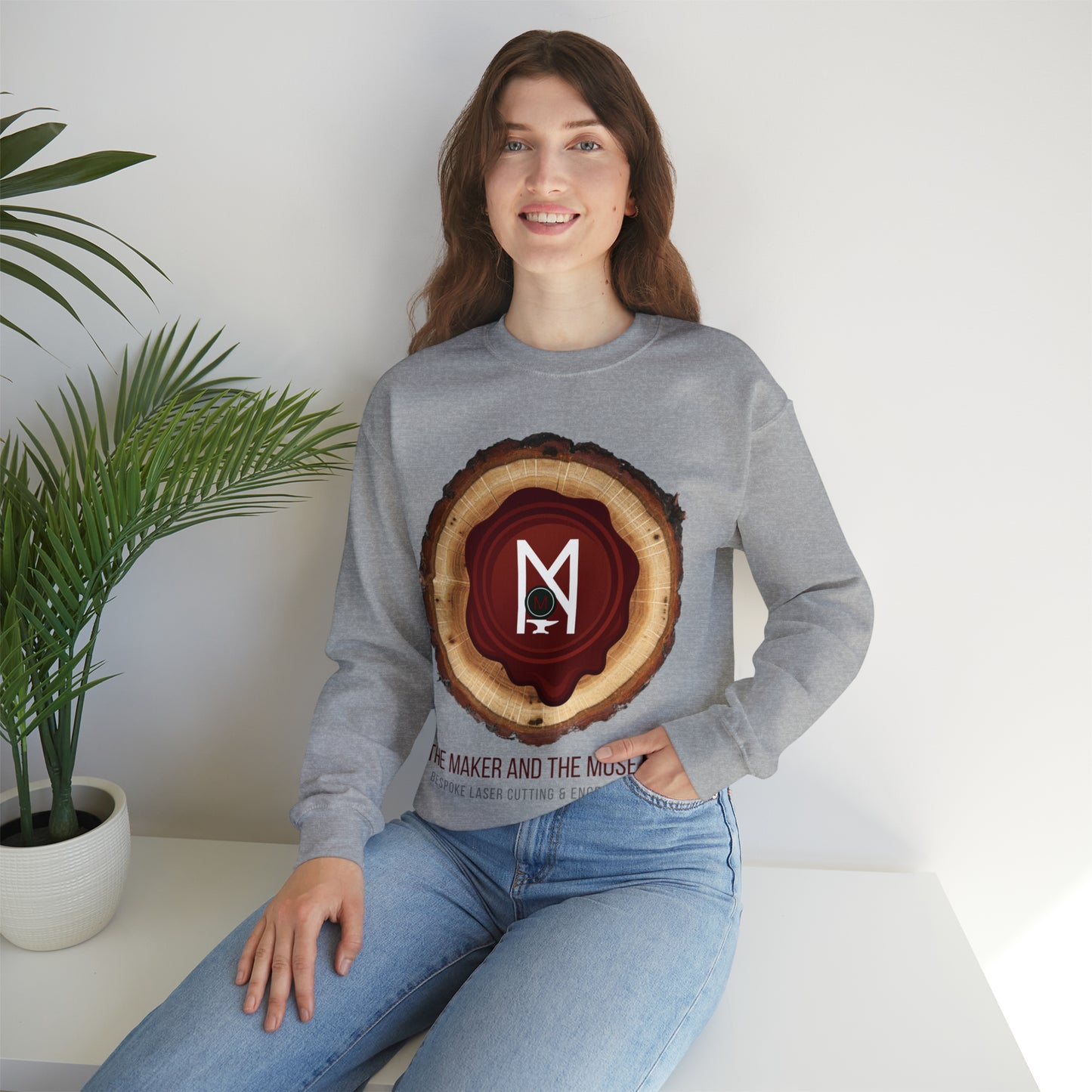 The Maker and the Muse  | Crewneck Sweatshirt