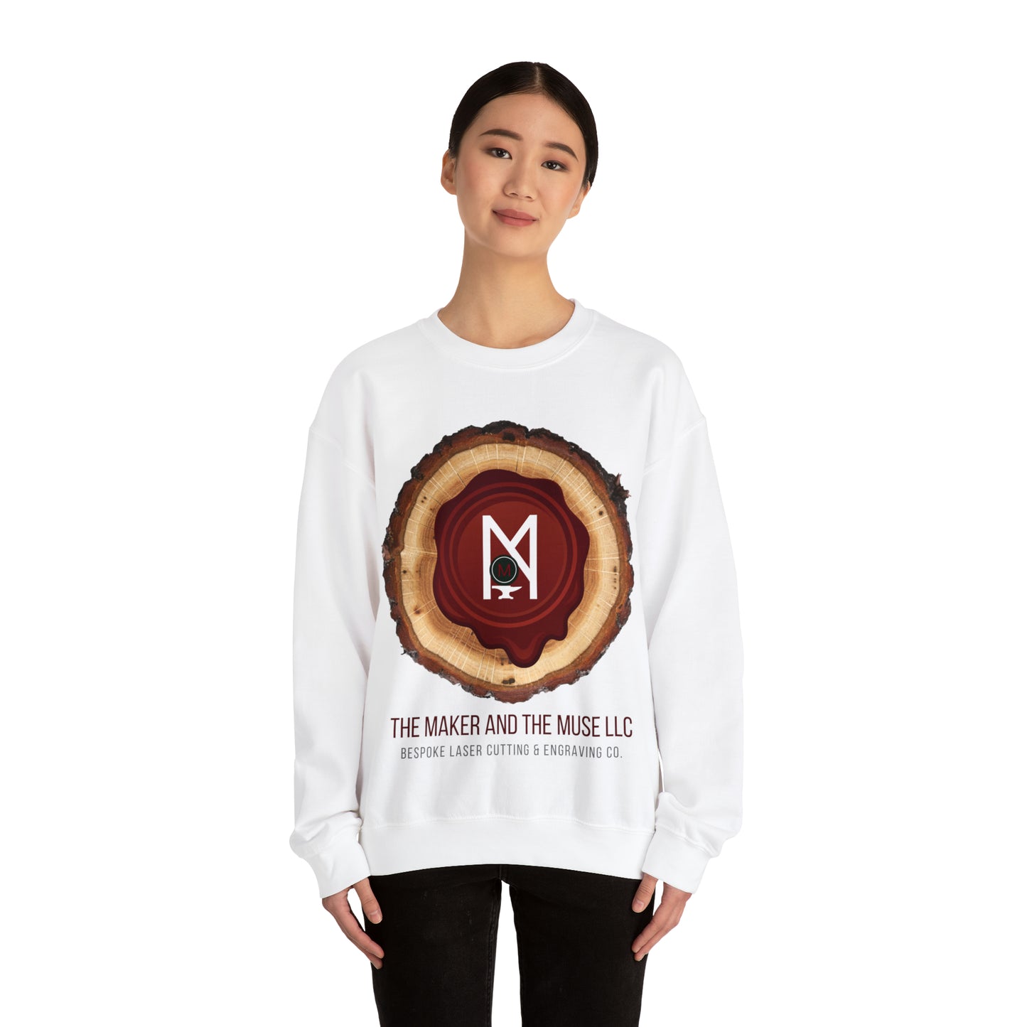 The Maker and the Muse  | Crewneck Sweatshirt