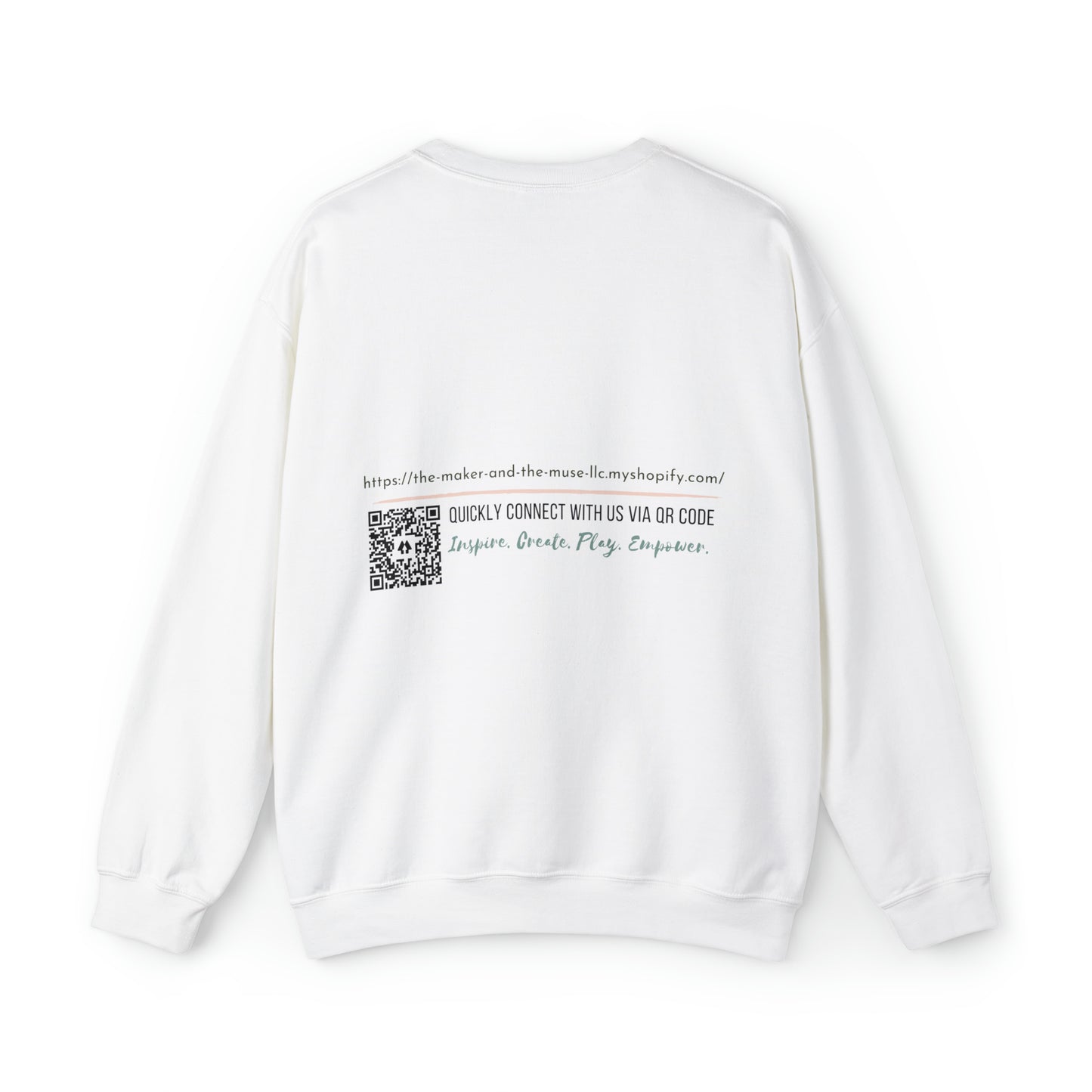 The Maker and the Muse  | Crewneck Sweatshirt