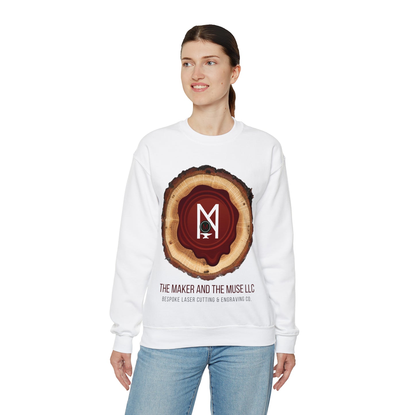 The Maker and the Muse  | Crewneck Sweatshirt