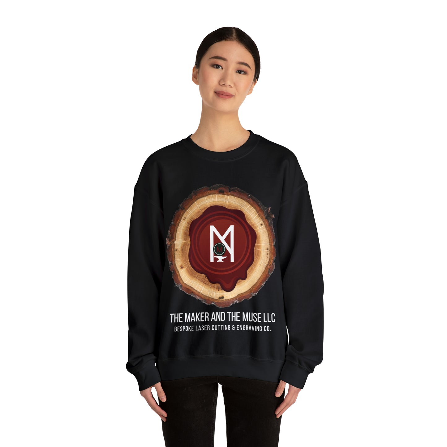 The Maker and the Muse  | Crewneck Sweatshirt