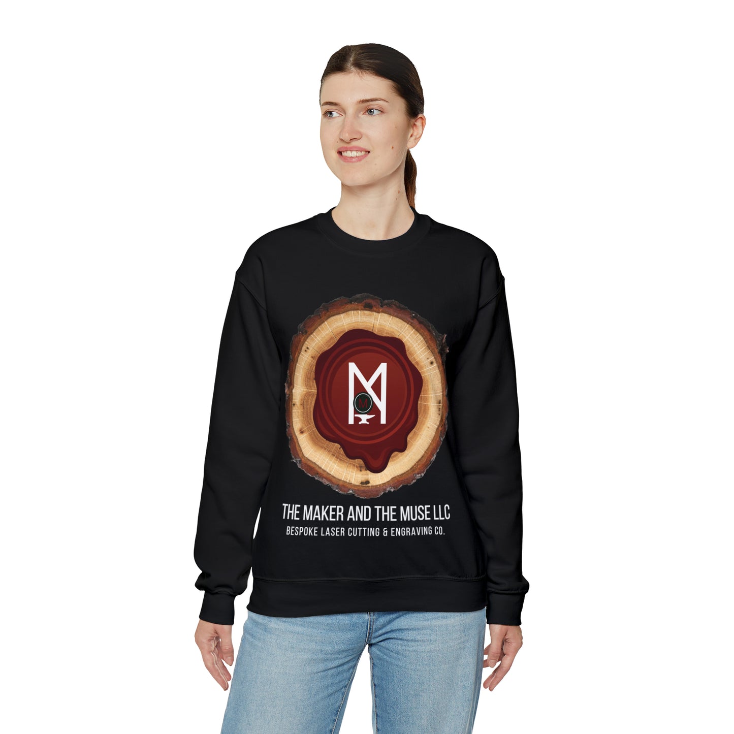 The Maker and the Muse  | Crewneck Sweatshirt