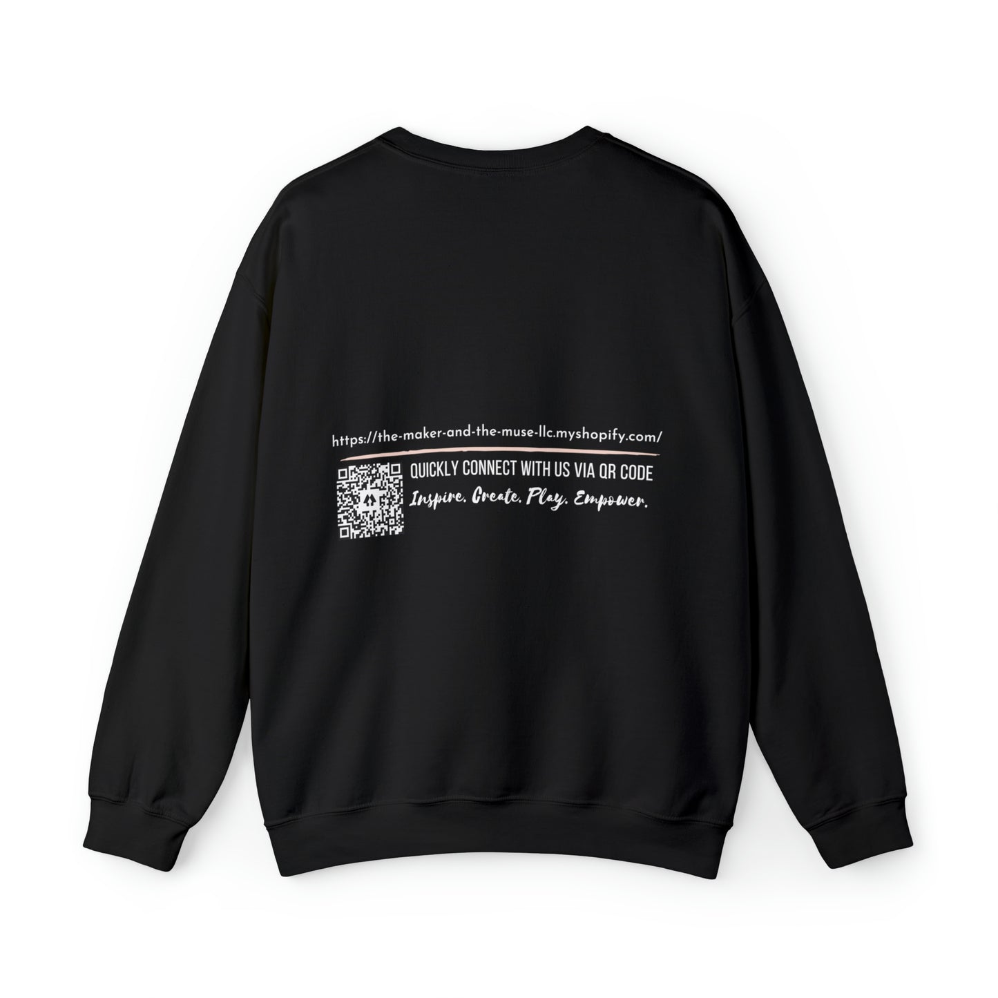 The Maker and the Muse  | Crewneck Sweatshirt