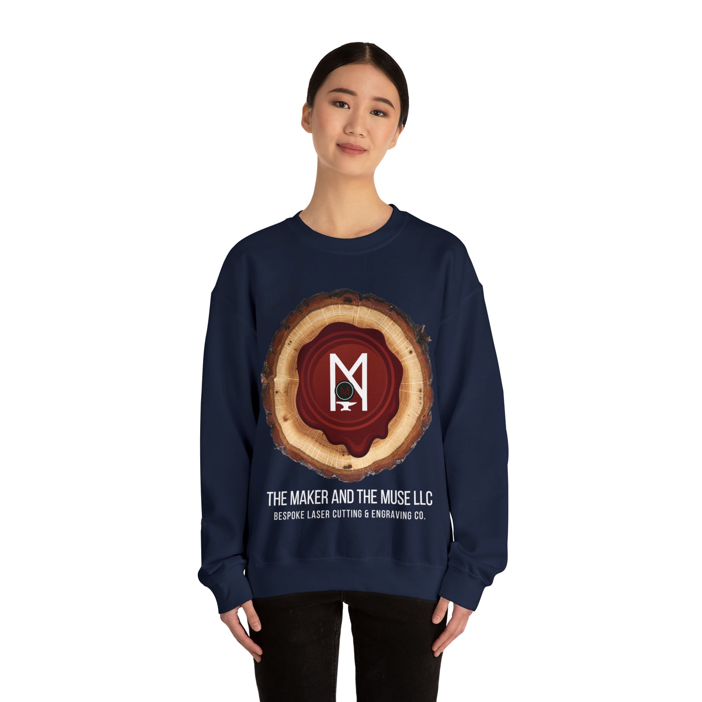 The Maker and the Muse  | Crewneck Sweatshirt