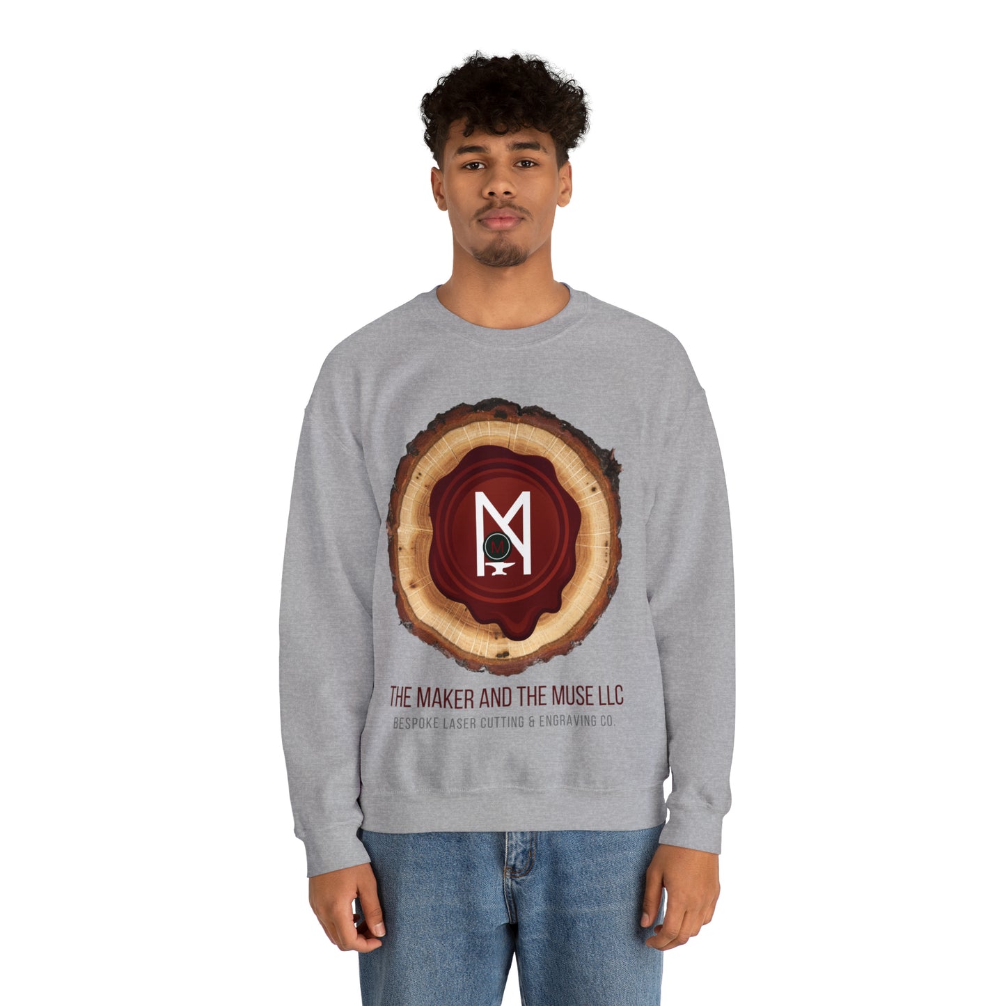 The Maker and the Muse  | Crewneck Sweatshirt