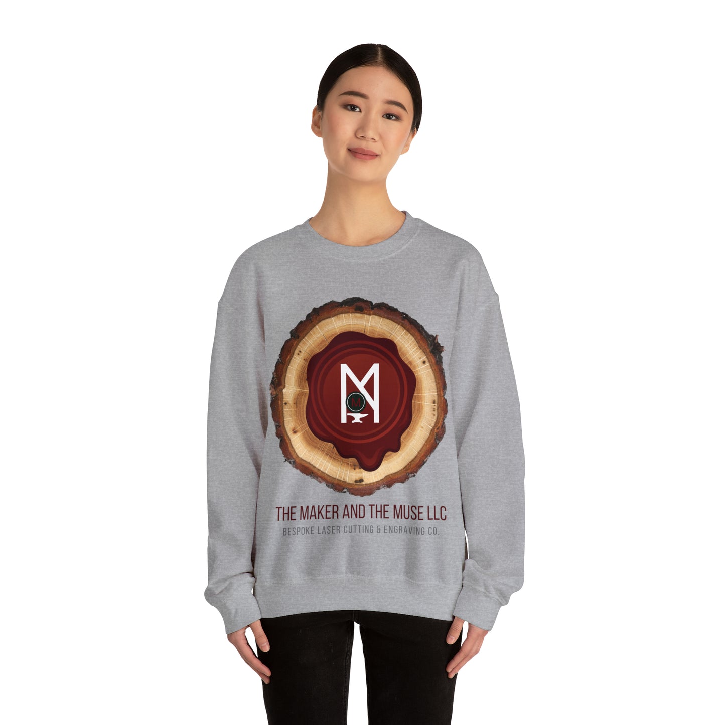 The Maker and the Muse  | Crewneck Sweatshirt