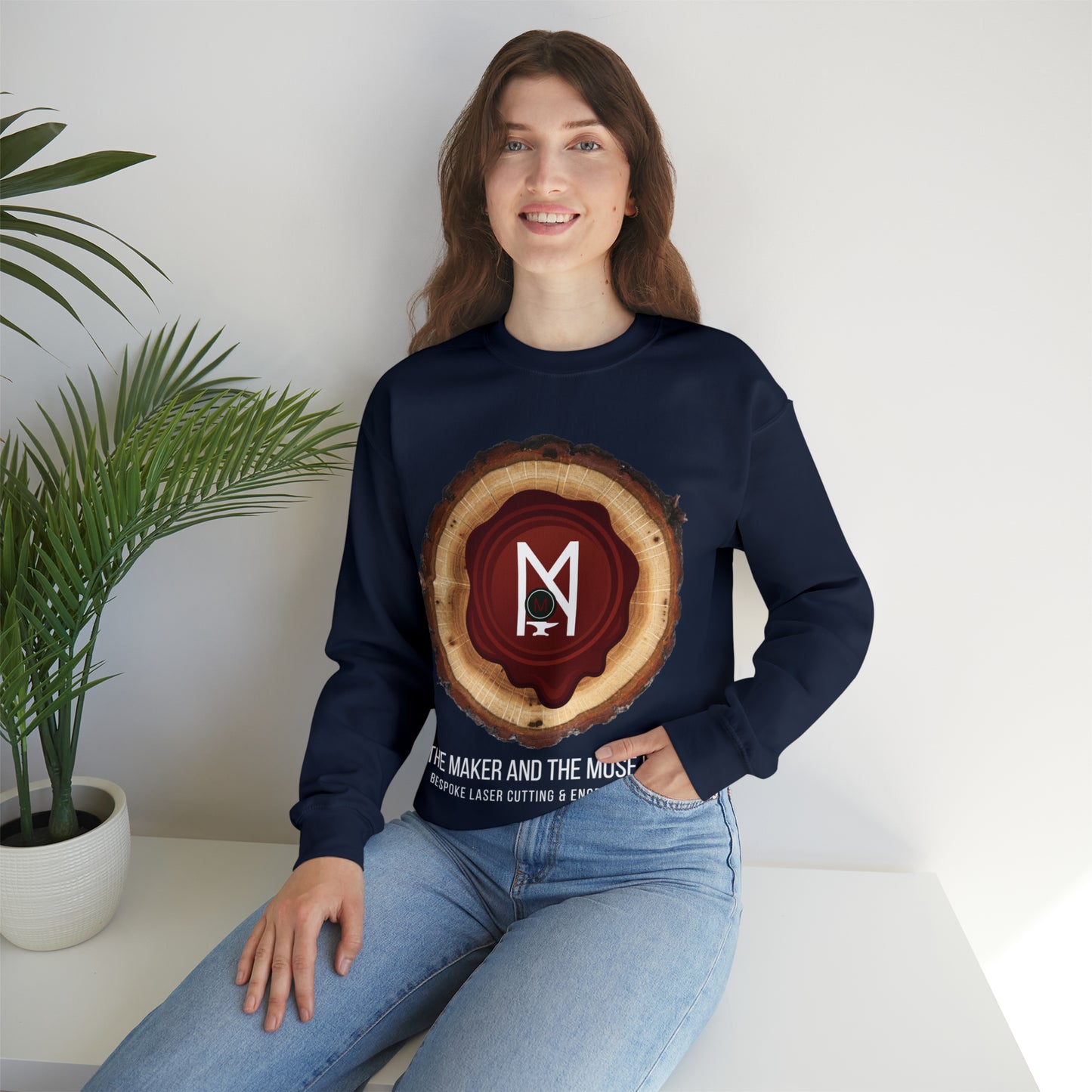 The Maker and the Muse  | Crewneck Sweatshirt