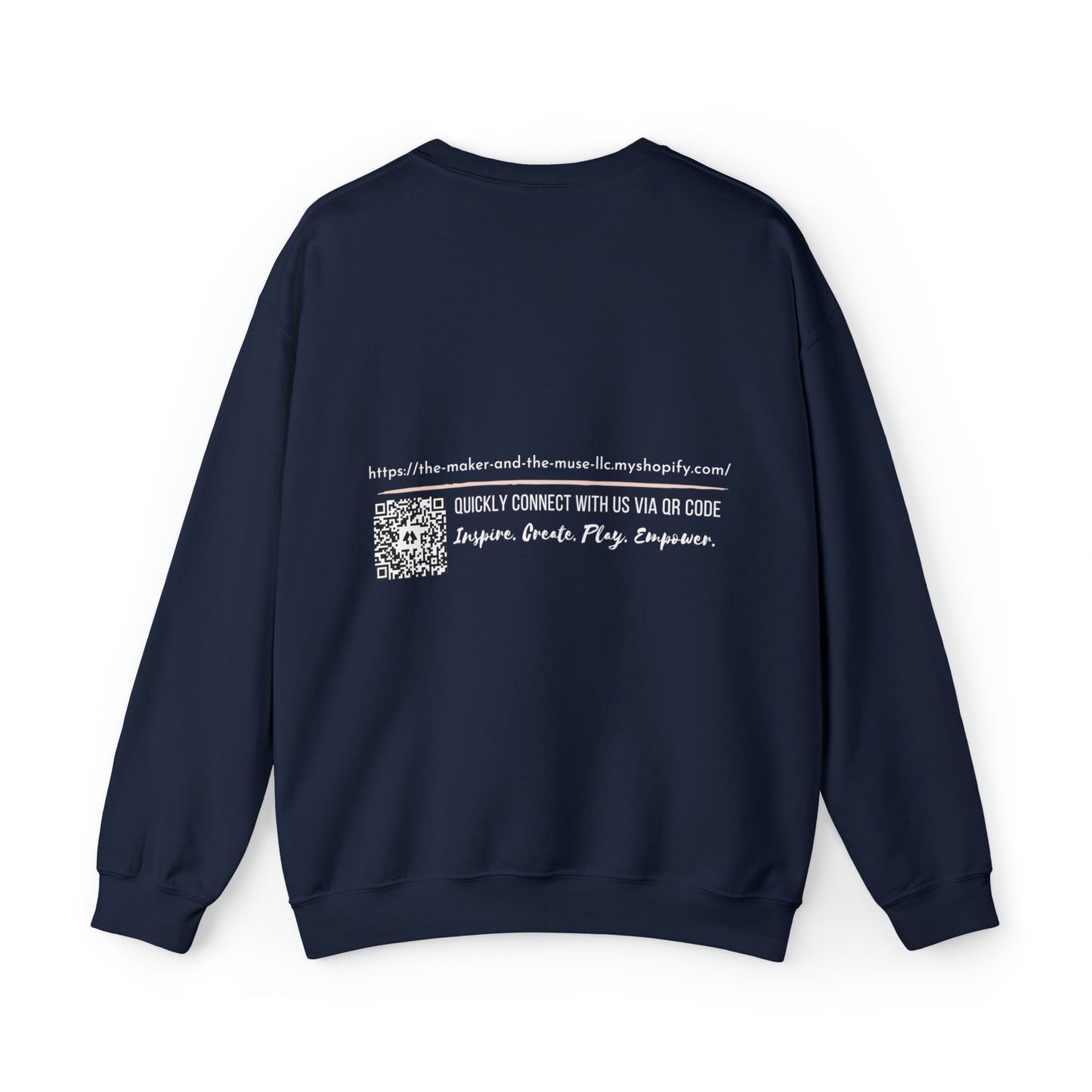 The Maker and the Muse  | Crewneck Sweatshirt