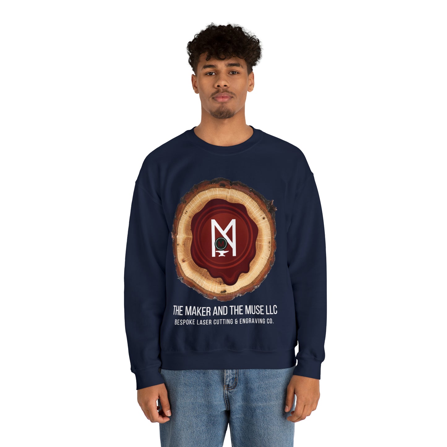 The Maker and the Muse  | Crewneck Sweatshirt