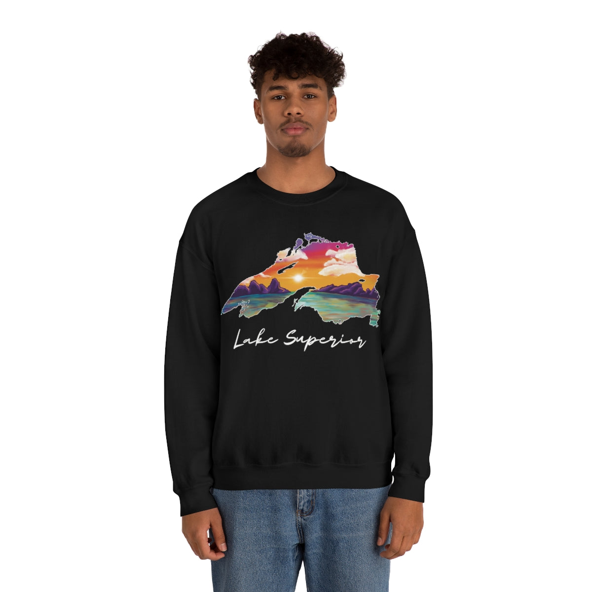 Lake Superior | Sunset | Crewneck Sweatshirt