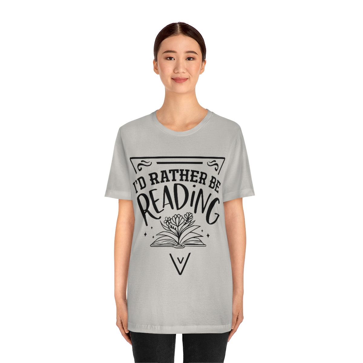 I'd rather be reading | Unisex  Short Sleeve Tee