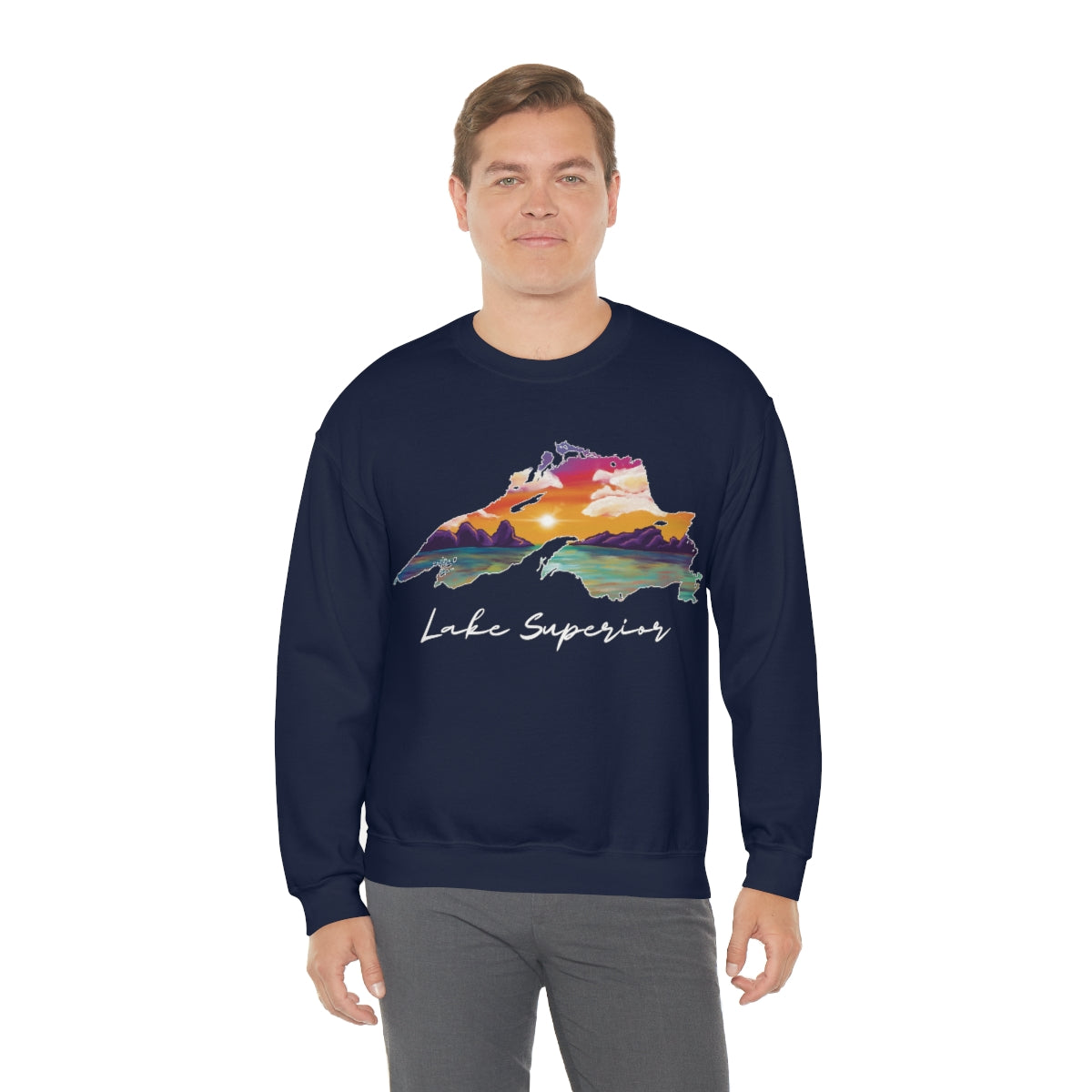 Lake Superior | Sunset | Crewneck Sweatshirt