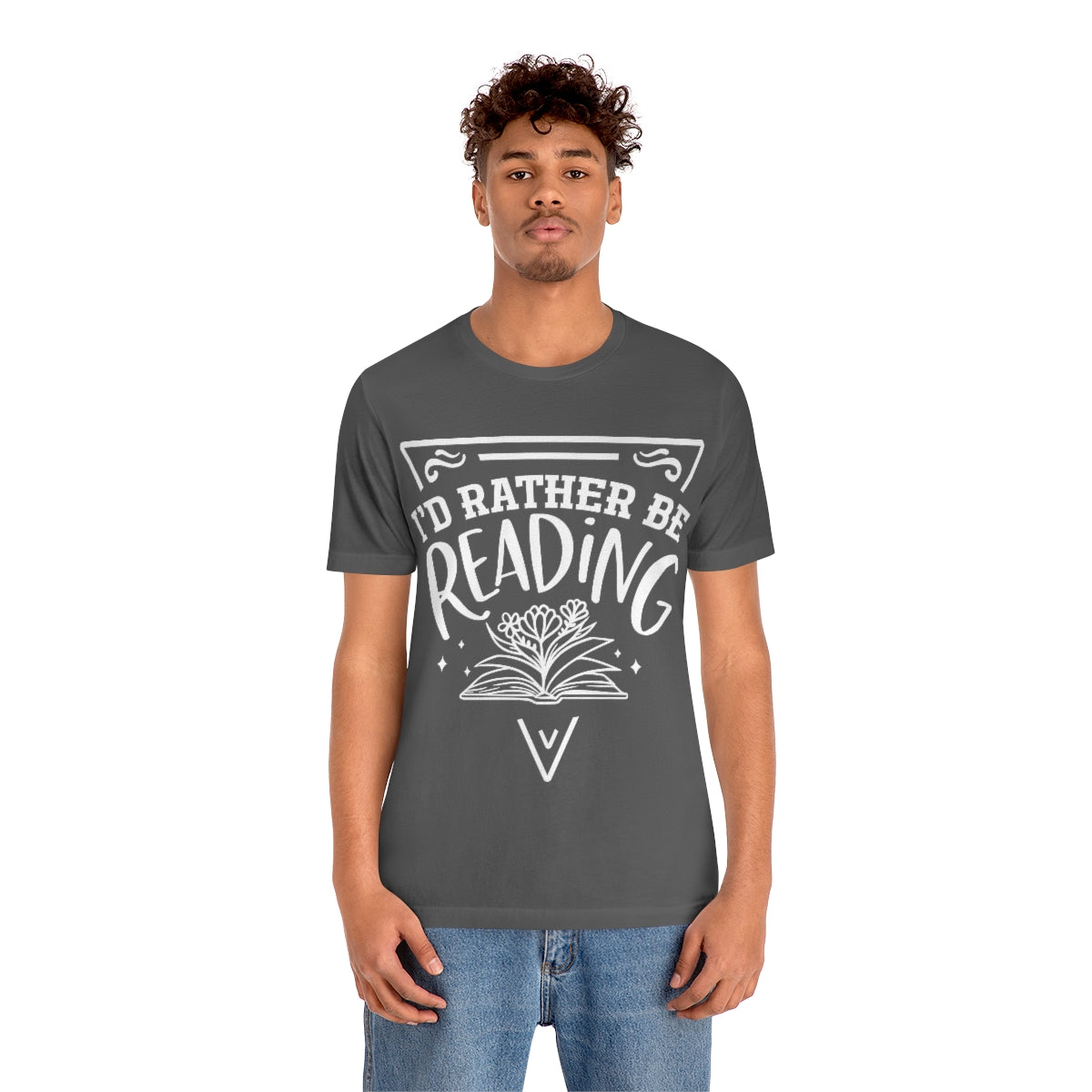 I'd rather be reading | Unisex  Short Sleeve Tee