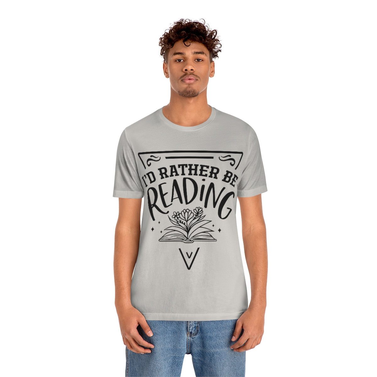 I'd rather be reading | Unisex  Short Sleeve Tee