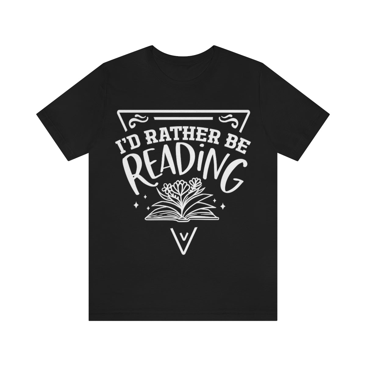 I'd rather be reading | Unisex  Short Sleeve Tee