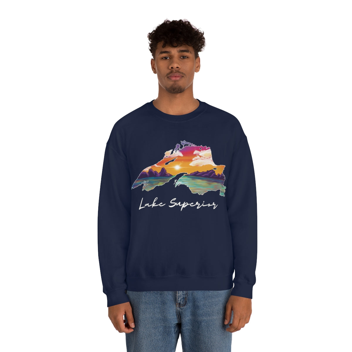 Lake Superior | Sunset | Crewneck Sweatshirt