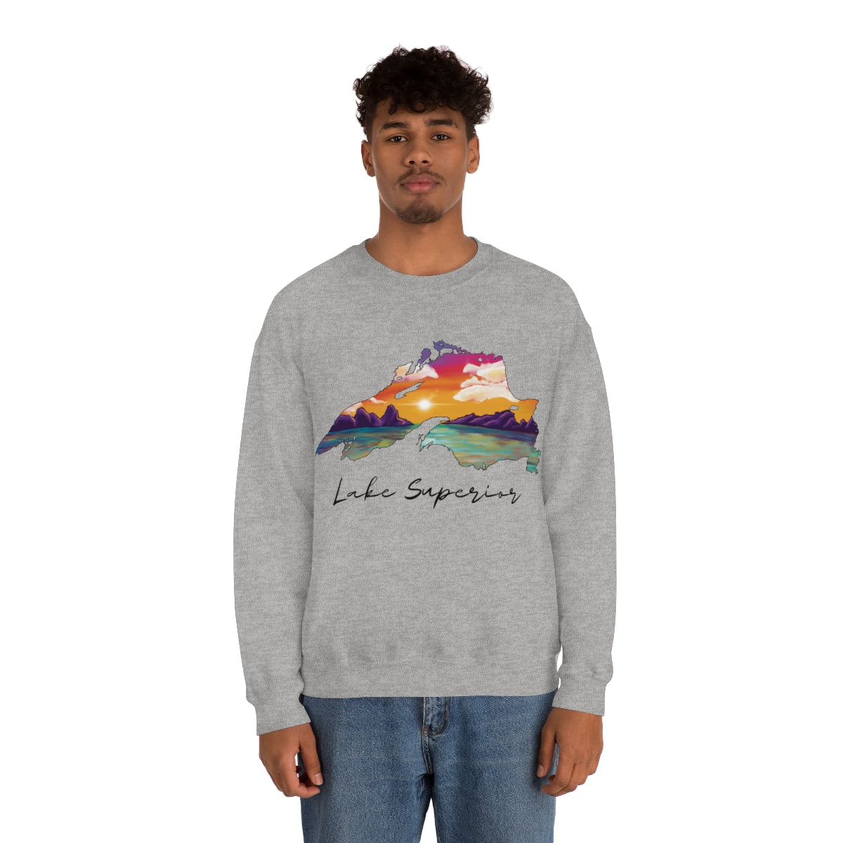 Lake Superior | Sunset | Crewneck Sweatshirt