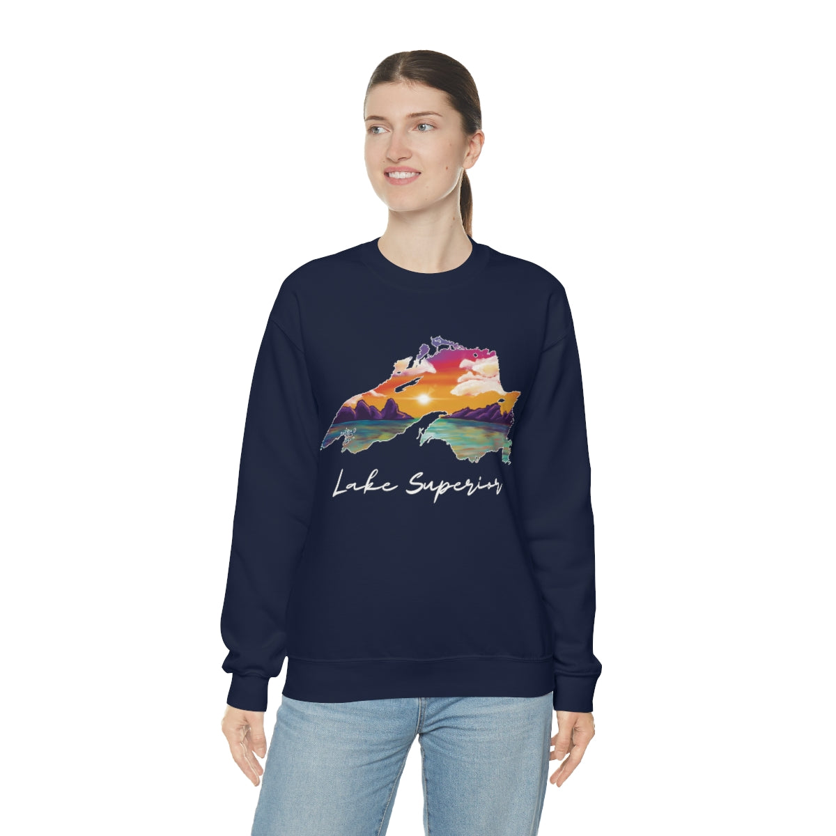 Lake Superior | Sunset | Crewneck Sweatshirt