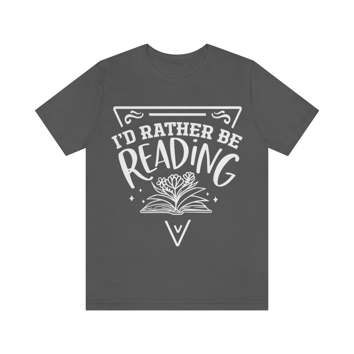 I'd rather be reading | Unisex  Short Sleeve Tee