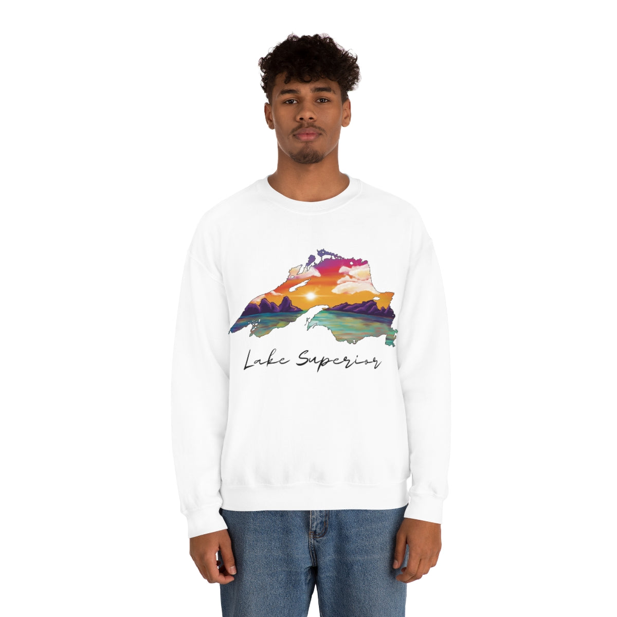 Lake Superior | Sunset | Crewneck Sweatshirt