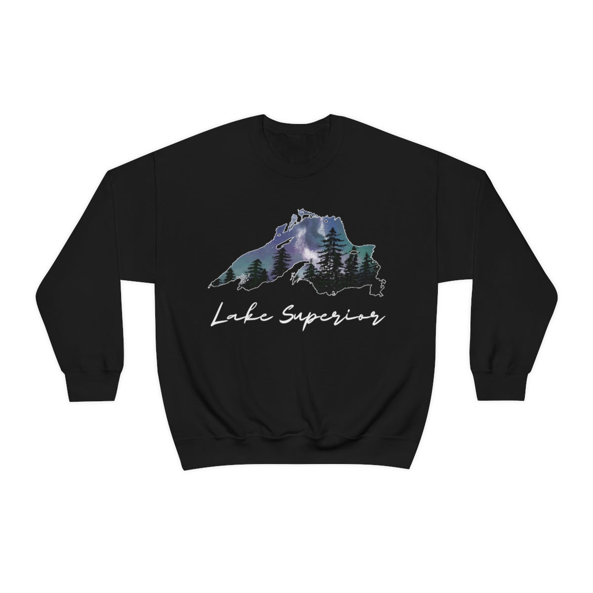 Lake Superior | Northern Lights | Crewneck Sweatshirt