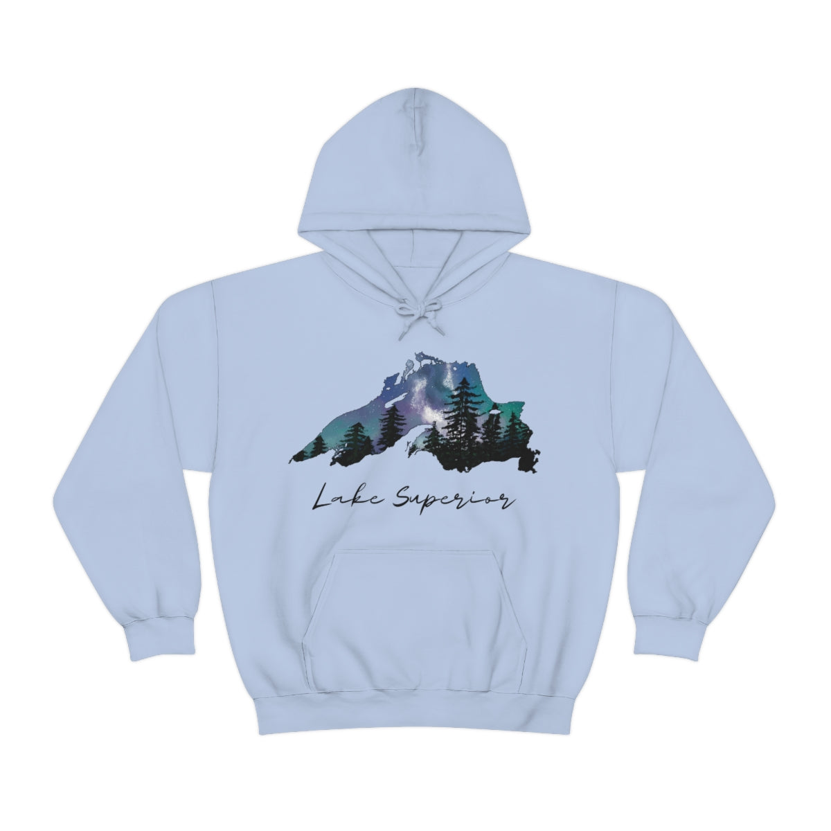 Lake Superior | Northern Lights |  Hooded Sweatshirt