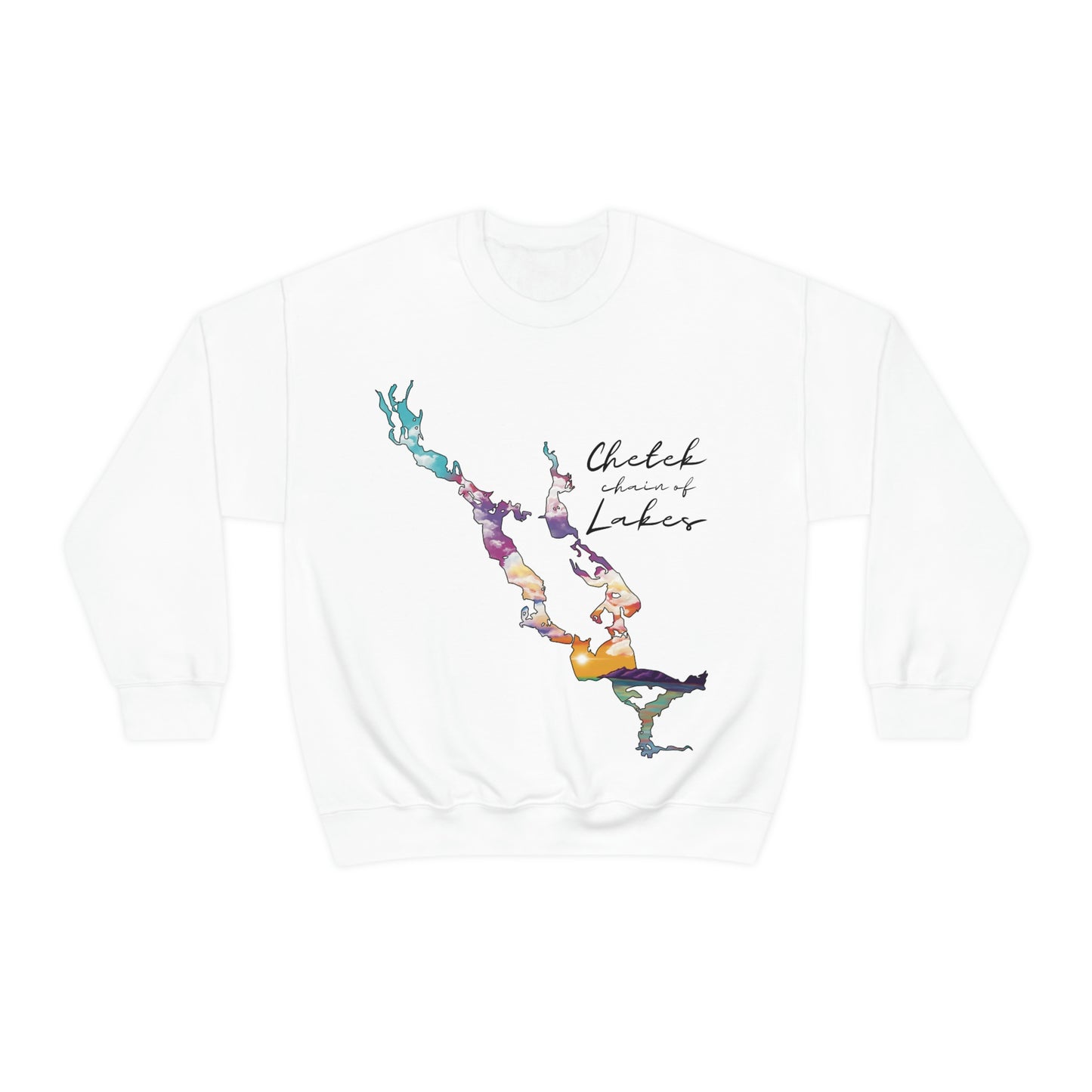 Chetek chain of Lakes | Sunset | Crewneck Sweatshirt