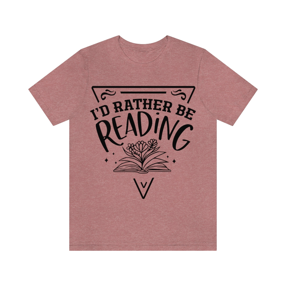 I'd rather be reading | Unisex  Short Sleeve Tee