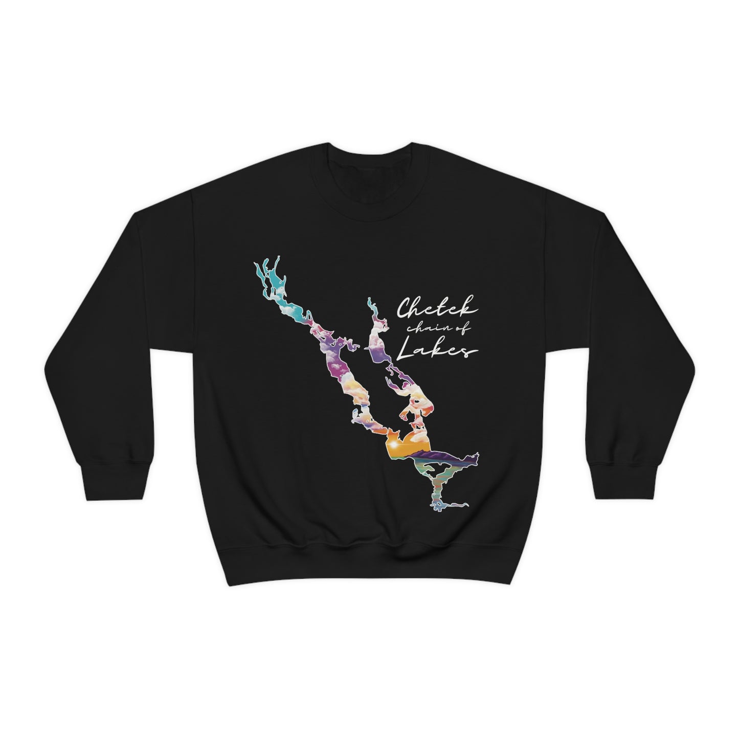 Chetek chain of Lakes | Sunset | Crewneck Sweatshirt