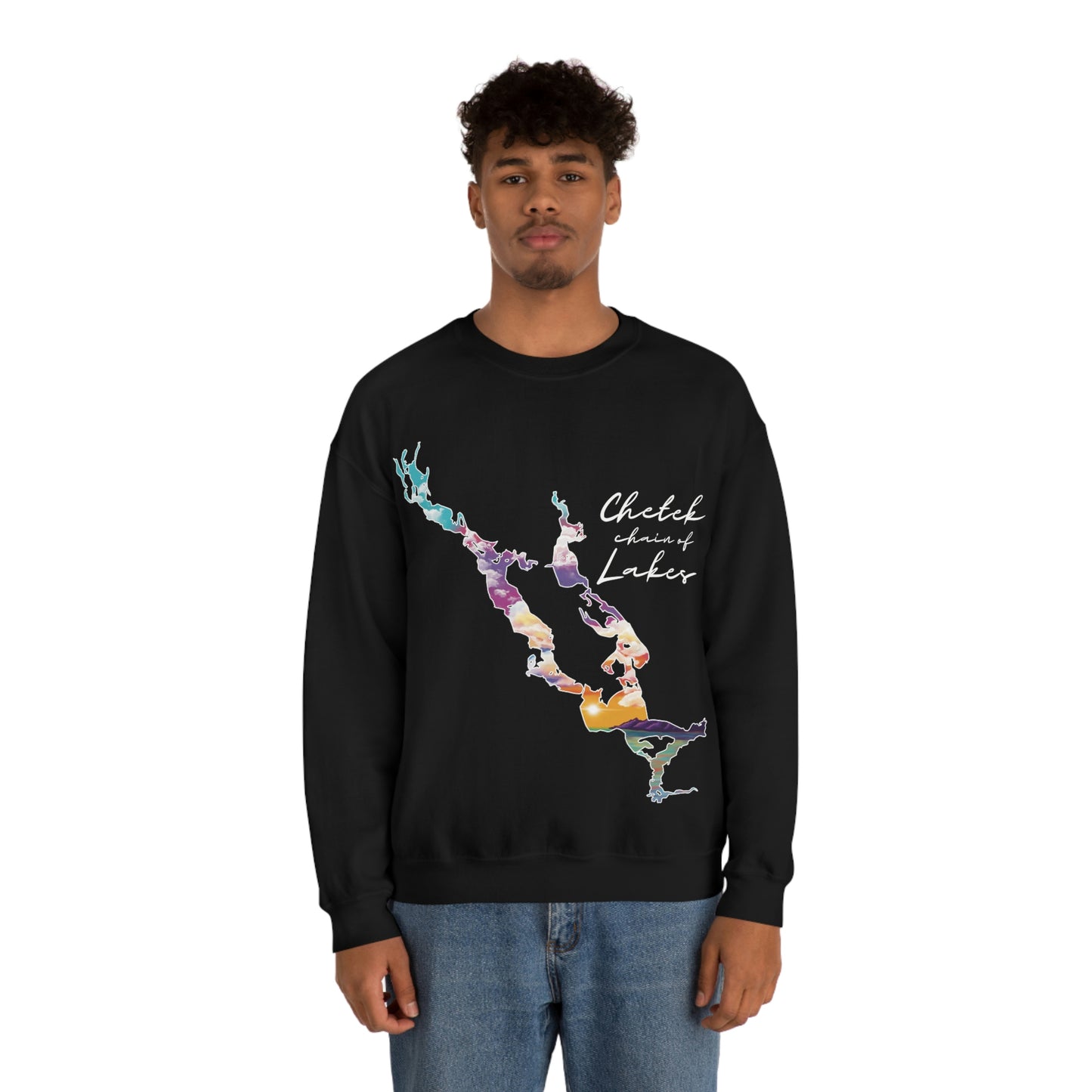 Chetek chain of Lakes | Sunset | Crewneck Sweatshirt