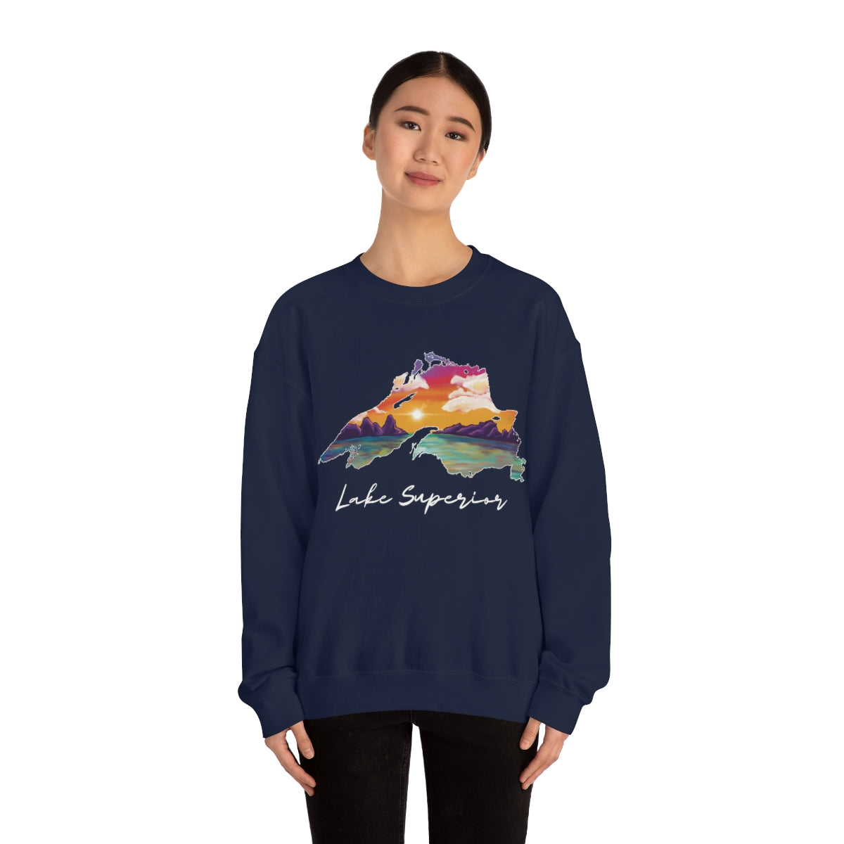 Lake Superior | Sunset | Crewneck Sweatshirt