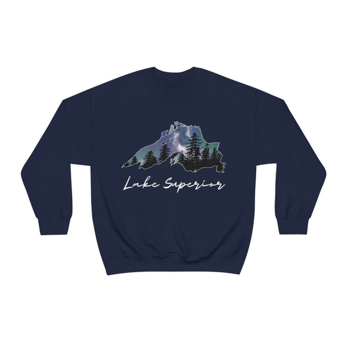 Lake Superior | Northern Lights | Crewneck Sweatshirt