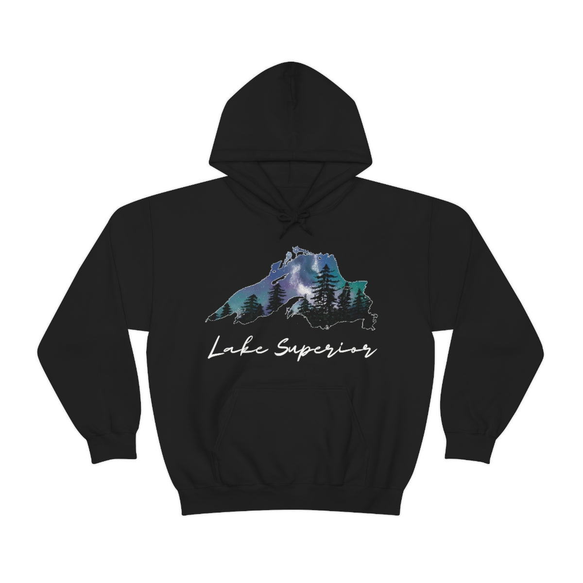 Lake Superior | Northern Lights |  Hooded Sweatshirt