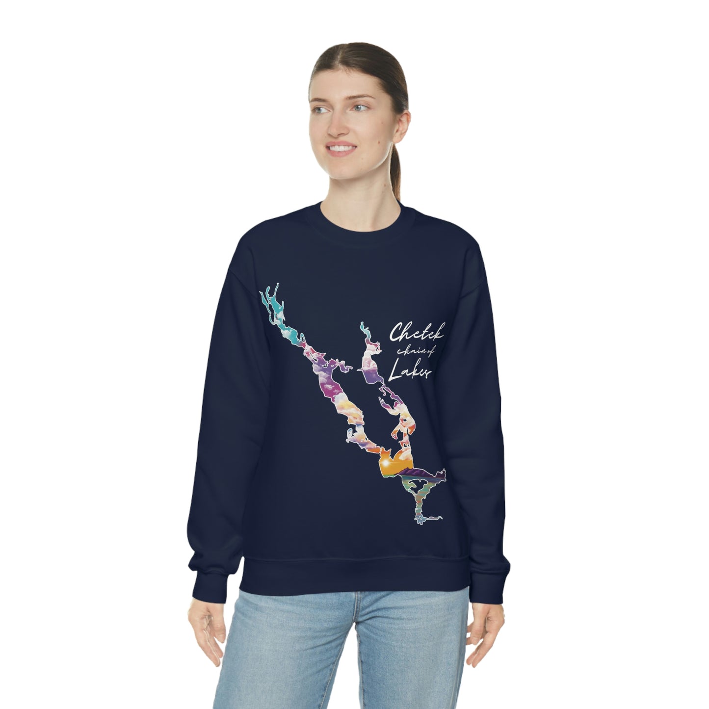 Chetek chain of Lakes | Sunset | Crewneck Sweatshirt