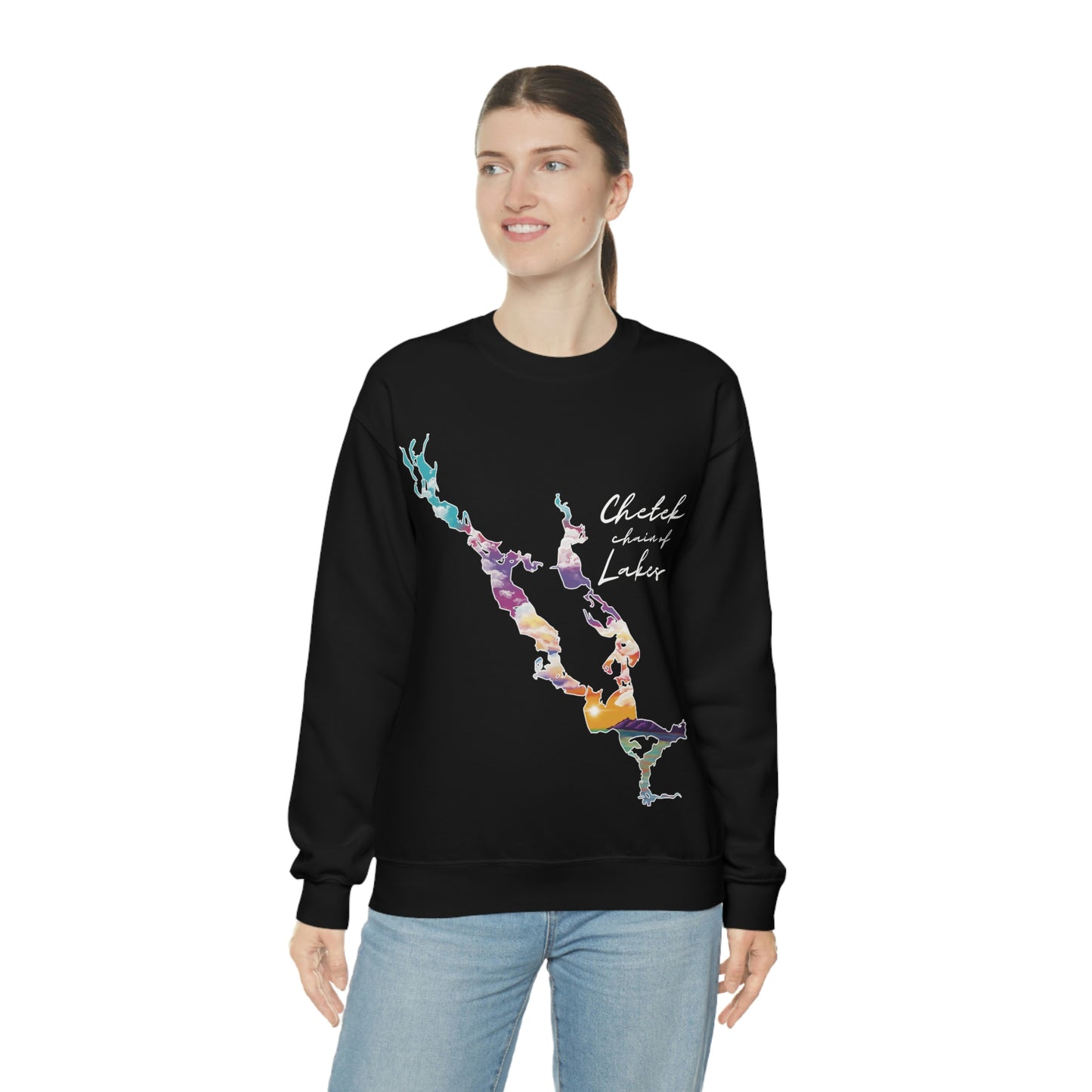 Chetek chain of Lakes | Sunset | Crewneck Sweatshirt