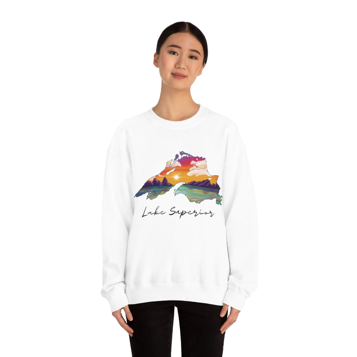 Lake Superior | Sunset | Crewneck Sweatshirt