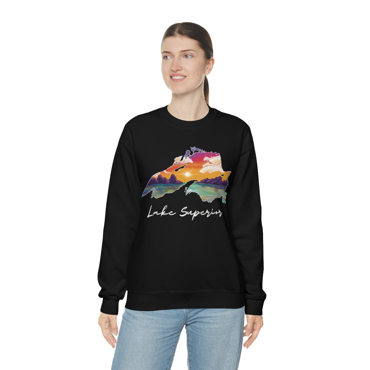 Lake Superior | Sunset | Crewneck Sweatshirt