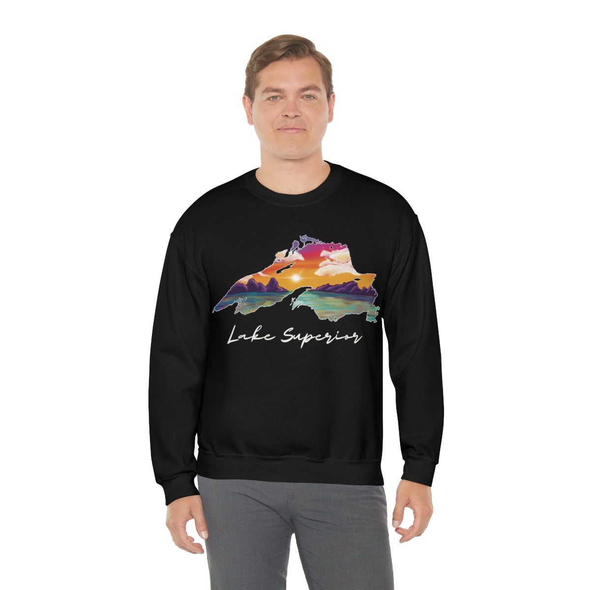 Lake Superior | Sunset | Crewneck Sweatshirt