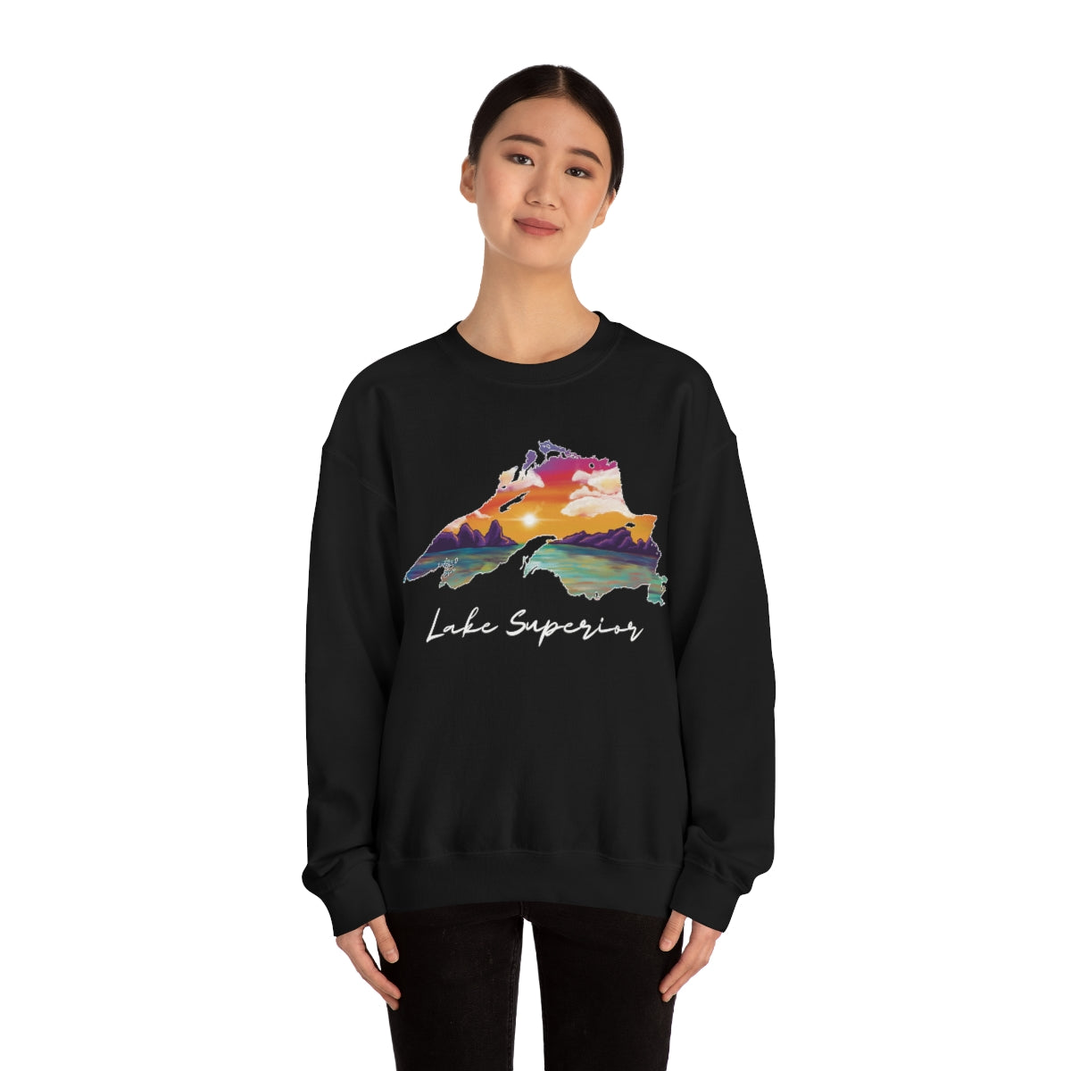 Lake Superior | Sunset | Crewneck Sweatshirt