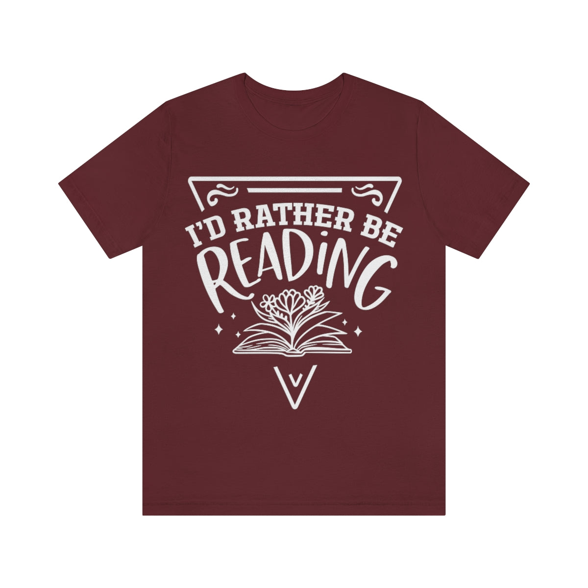 I'd rather be reading | Unisex  Short Sleeve Tee