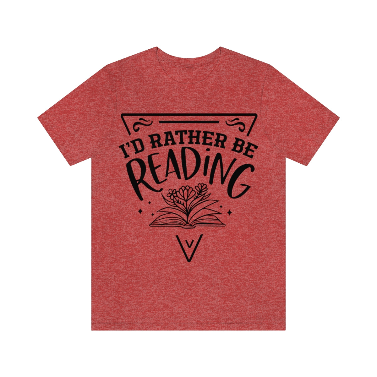 I'd rather be reading | Unisex  Short Sleeve Tee