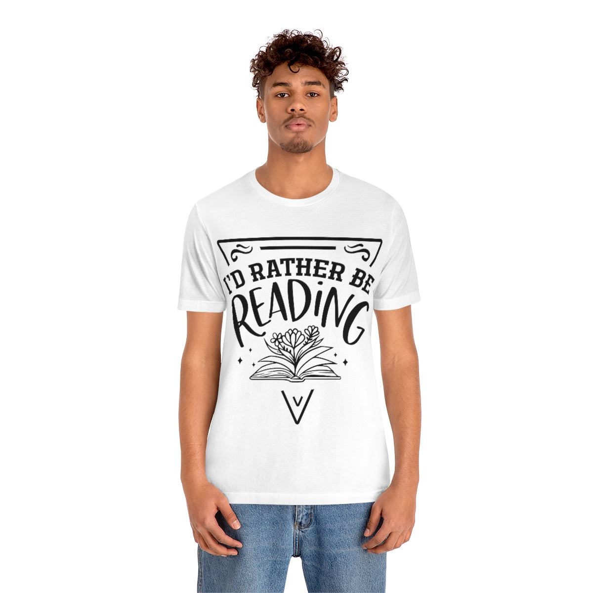 I'd rather be reading | Unisex  Short Sleeve Tee