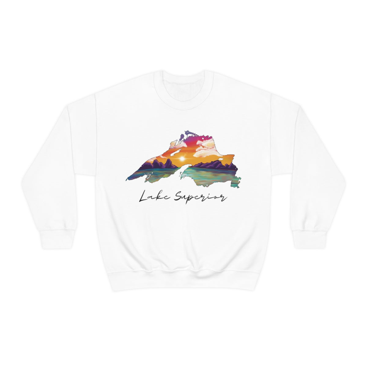 Lake Superior | Sunset | Crewneck Sweatshirt