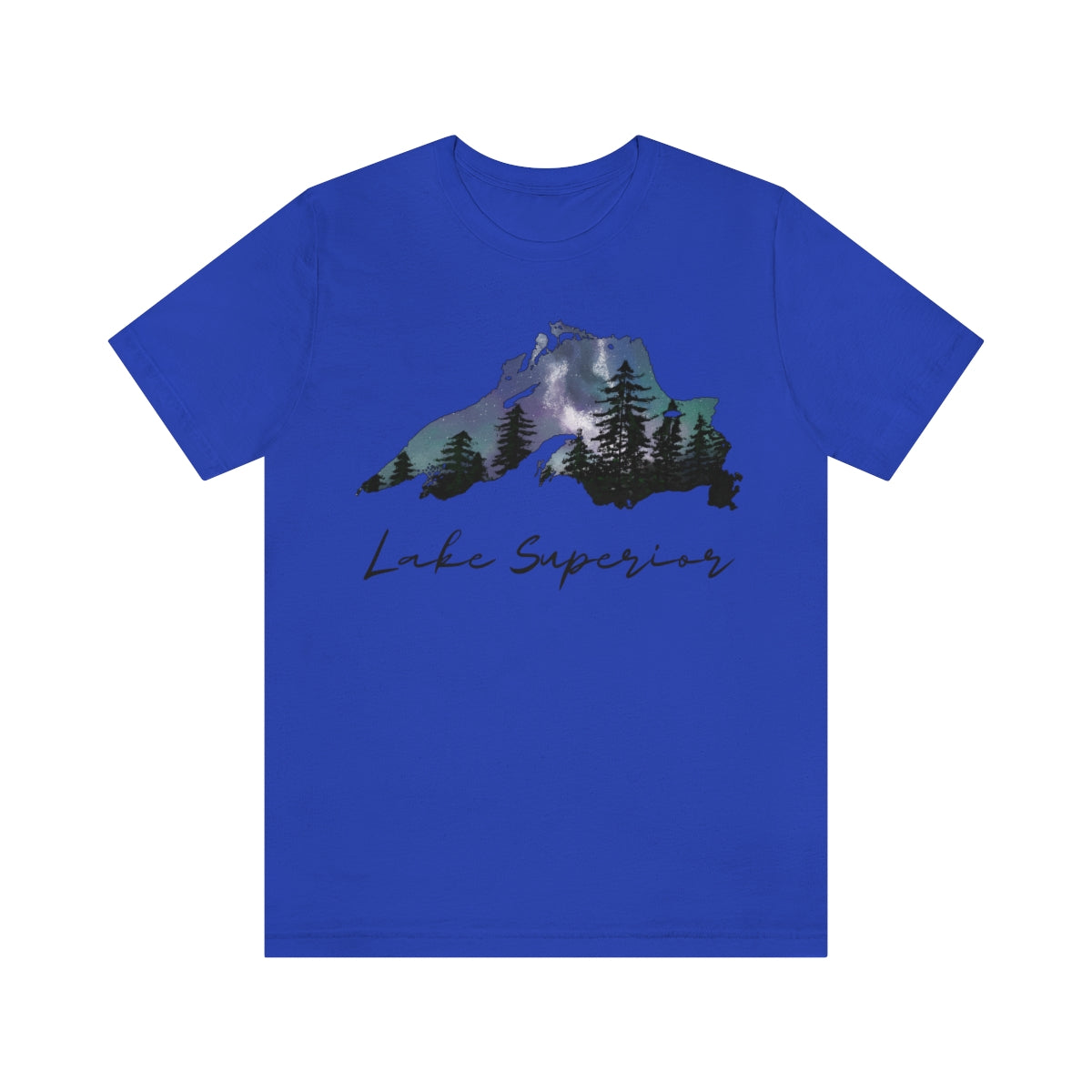 Lake Superior | Northern Lights | Crew Neck T Shirt