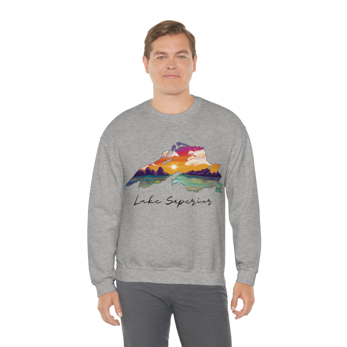 Lake Superior | Sunset | Crewneck Sweatshirt